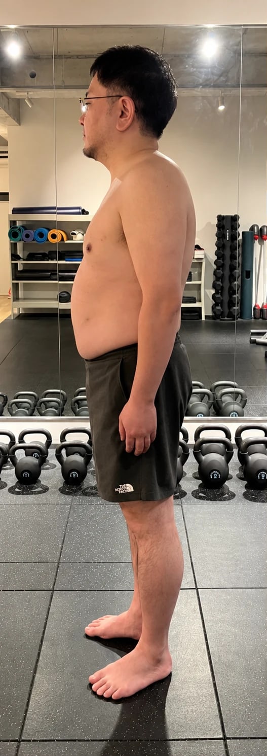 41歳・男性のプログラム開始前