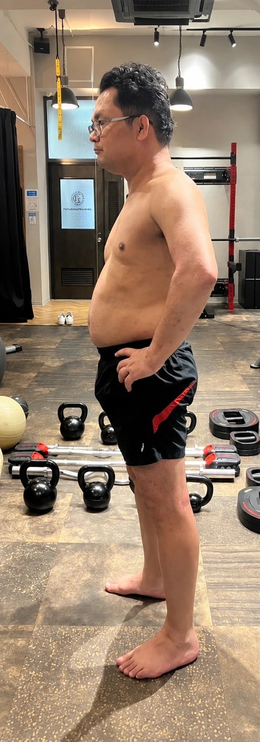 46歳・男性のプログラム開始前