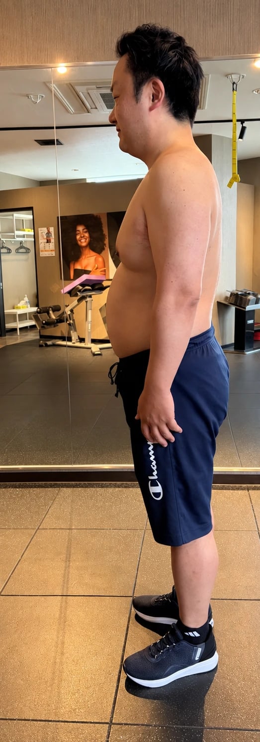 50歳・男性のプログラム開始前